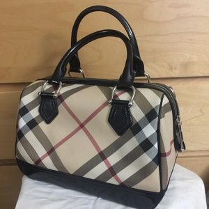 Burberry Nova Check Speedy Doctor Bag